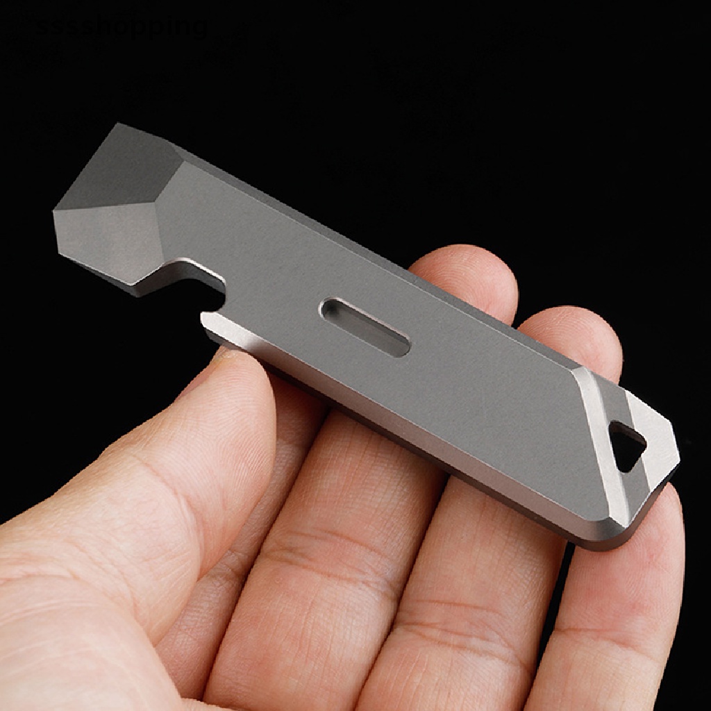Móc Khóa Bằng Hợp Kim Titan TC4 EDC Tiện Dụng Khi Đi Cắm Trại