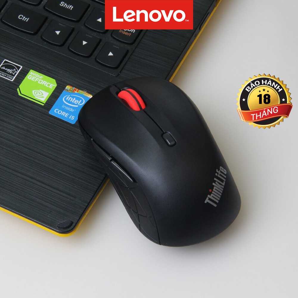Chuột Không Dây Bluetooth Văn Phòng Lenovo ThinkPad Chính Hãng - Tặng kèm lót chuột [BH 18 tháng]