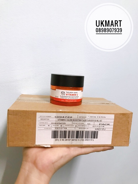HSD 08.2023 Kem Dưỡng Ẩm Làm Sáng Da Vitamin C Glow Boosting Moisturiser 50ml | BigBuy360 - bigbuy360.vn