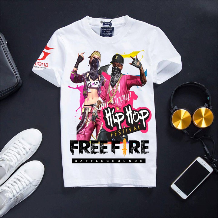 Áo thun Free Fire - Thẻ Vô Cực Mùa 2 ( hình thật )