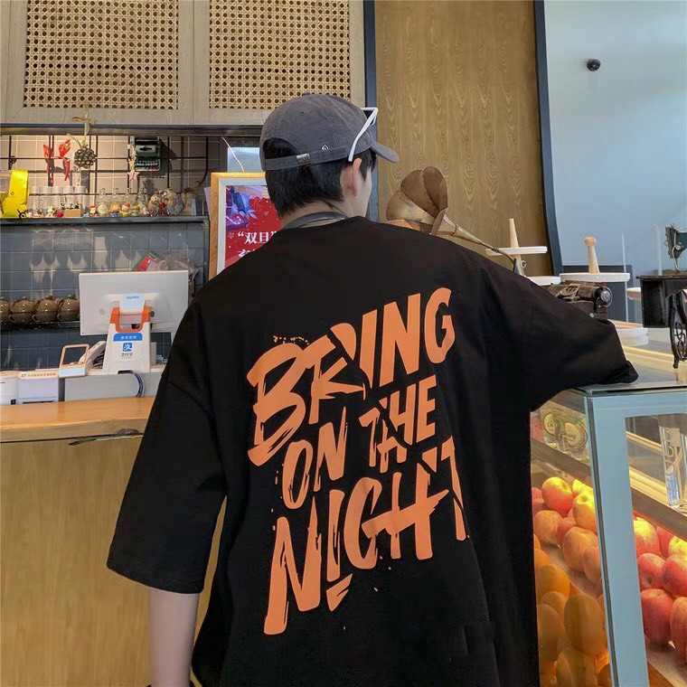 Áo thun tay lỡ.Hình Bring. CoolZ phông Unisex nam nữ Cotton oversize form rộng phong cách Hiphop CZ063 | BigBuy360 - bigbuy360.vn