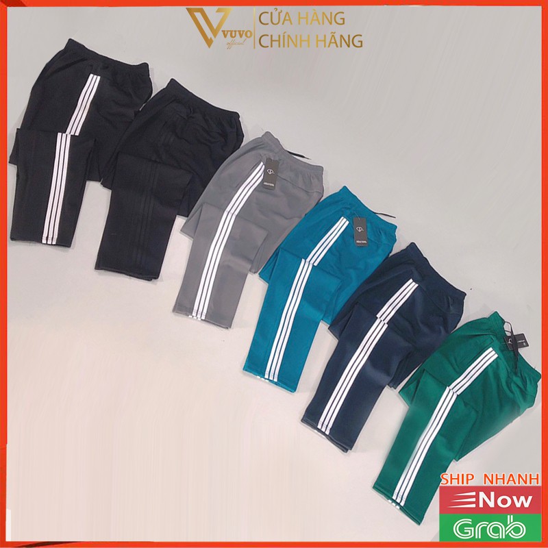 Quần Thể Thao Nam Nữ 3 Sọc Nhiều Màu Chất Vải Thun Nỉ Nhẹ Thoáng Bền Bỉ | BigBuy360 - bigbuy360.vn