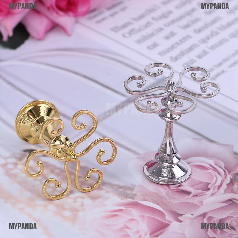 Mô hình giá đỡ cốc nước mini bằng kim loại tỉ lệ 1:12 trang trí nhà búp bê dễ thương