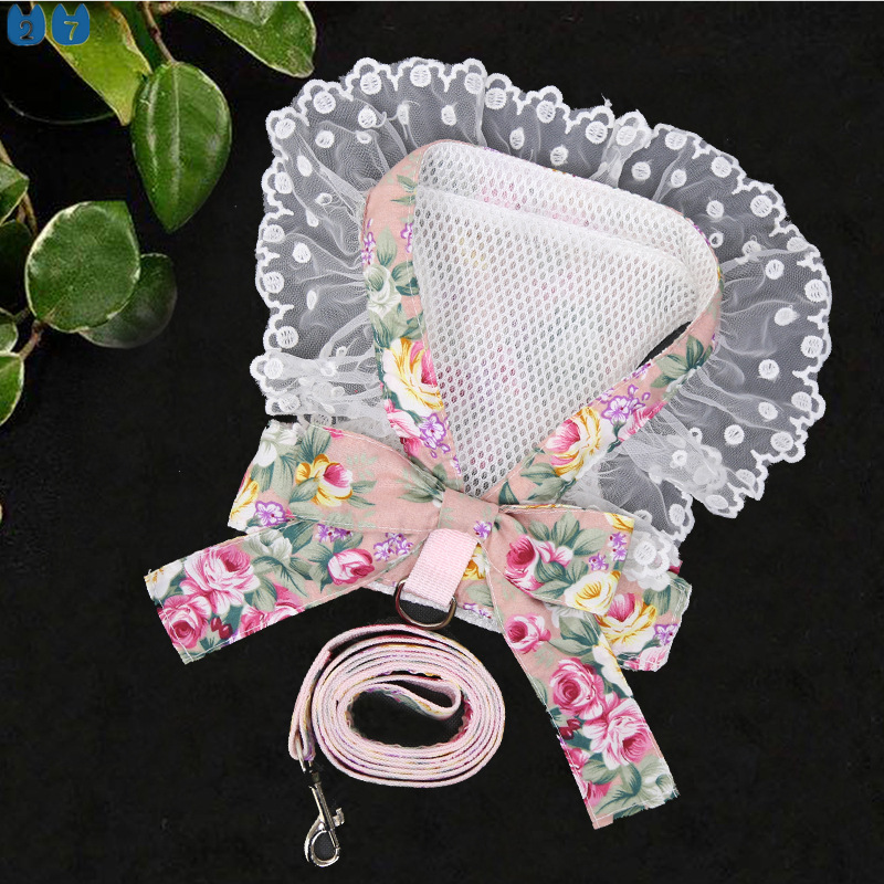 Áo Sát Nách Thoáng Khí Có Nơ Xinh Xắn Dành Cho Cún Cưng 27 Inch