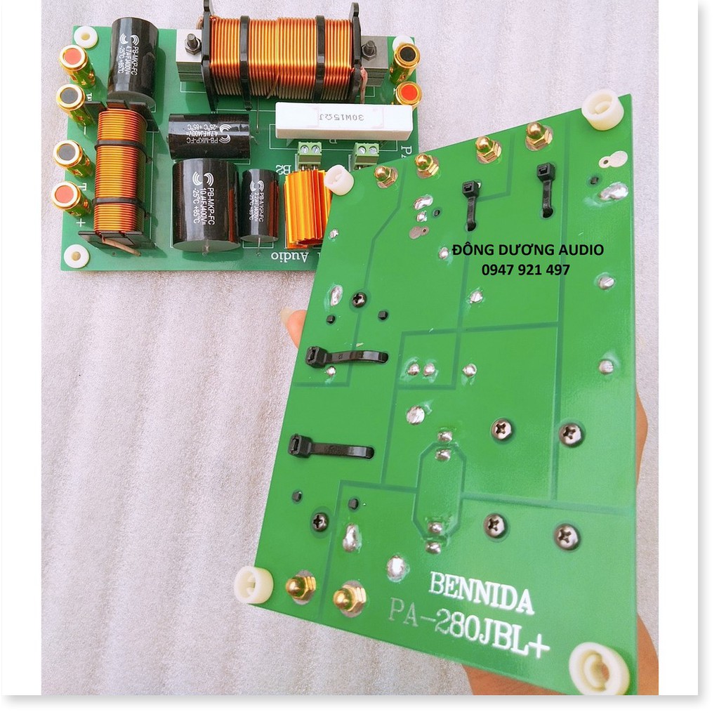 BỘ 2 MẠCH PHÂN TẦN JB L PA280 CAO CẤP - MÊN XANH CÓ CỌC