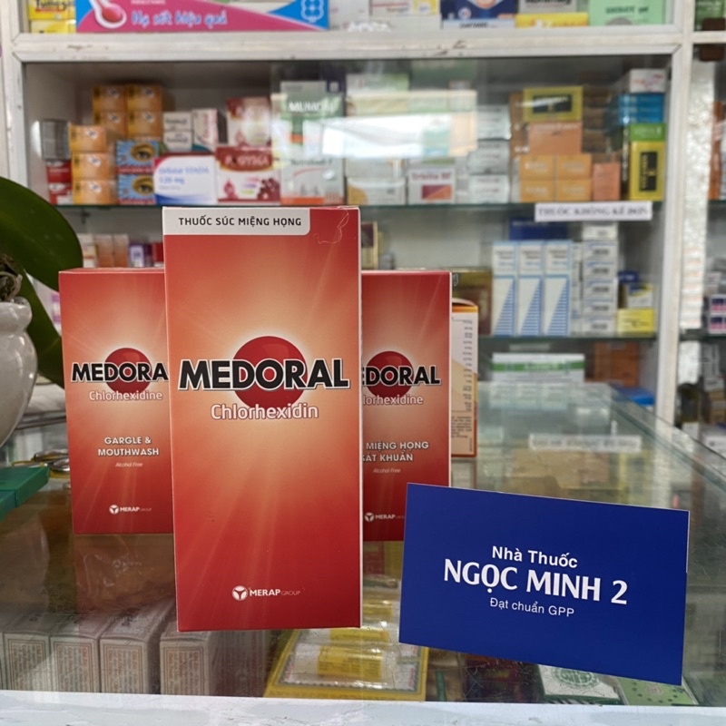 ✅ [Chính Hãng] Medoral súc miệng họng sát khuẩn ( chai 125ml,250ml )
