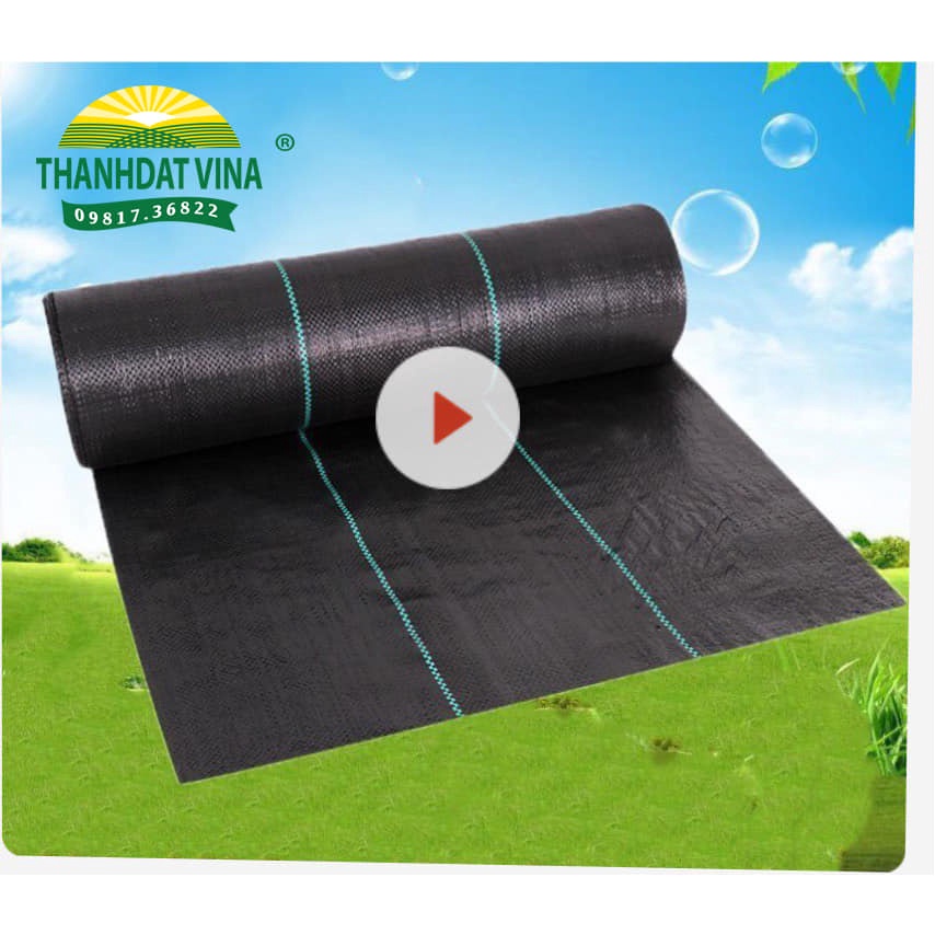 Bạt trải diệt cỏ dại khổ rộng 2m | THANHDATVINA
