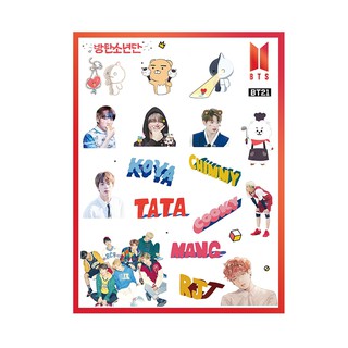 KPOP BTS group sticker sticker bt21