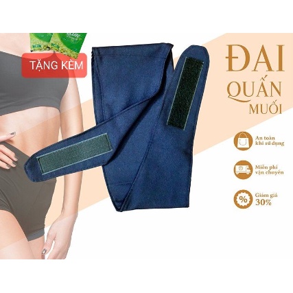 Đai Quấn Muối Chườm Bụng Thảo Dược Sau Sinh