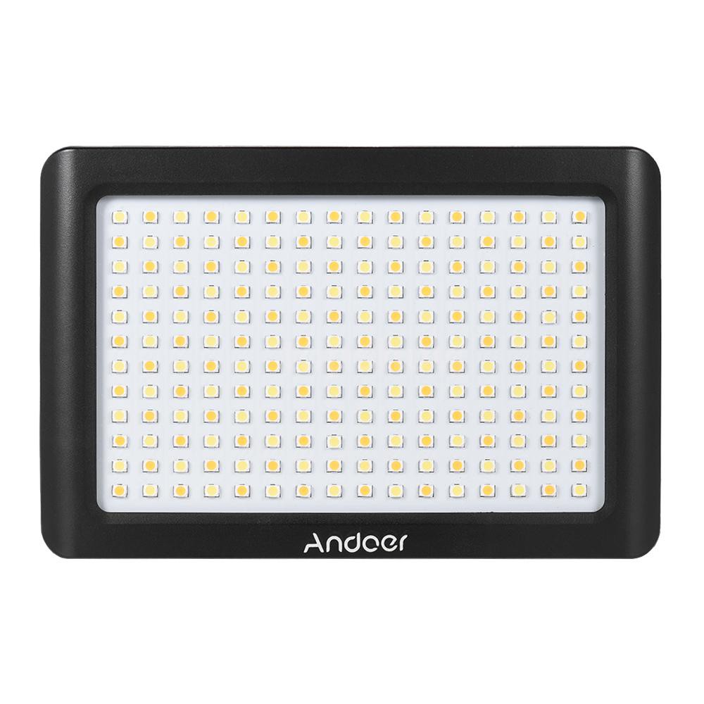 Đèn LED andoer mini hỗ trợ ánh sáng cho studio chụp ảnh