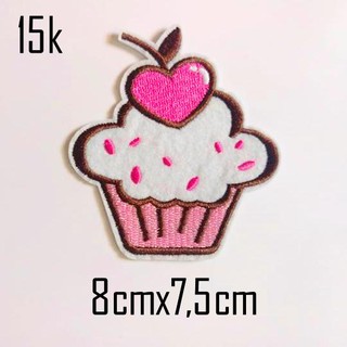 Sticker vải - patch ủi đồ ăn cute