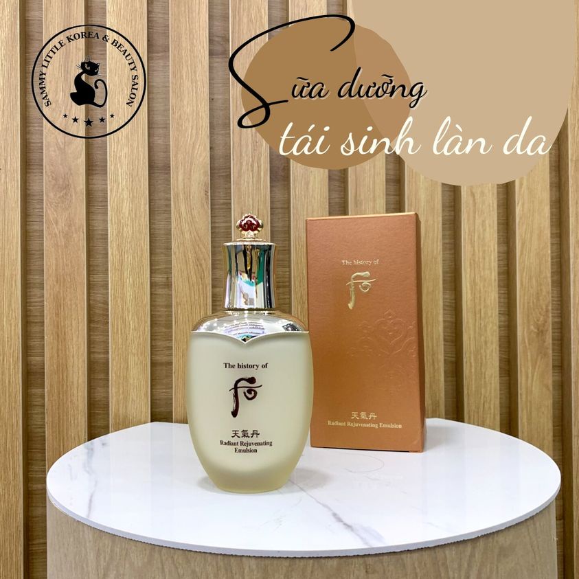 Sữa dưỡng tái sinh da Whoo Cheongidan Radiant Rejuvenating Emulsion