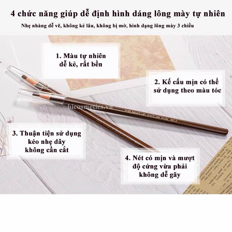 Chì xé kẻ mày💞💞Bút chì xé kẻ mày CX6💞💞 | BigBuy360 - bigbuy360.vn