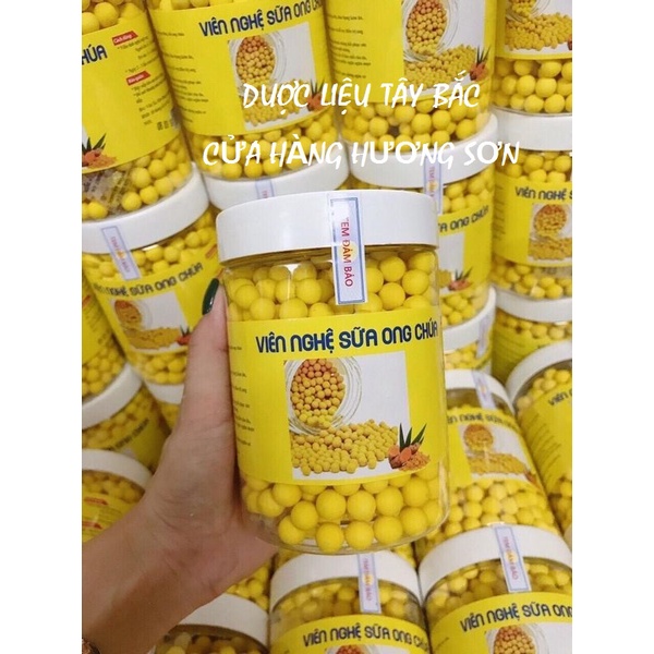 VIÊN TINH BỘT NGHỆ SỮA ONG CHÚA CAO CẤP CHÍNH HÃNG - GIẢM CÂN