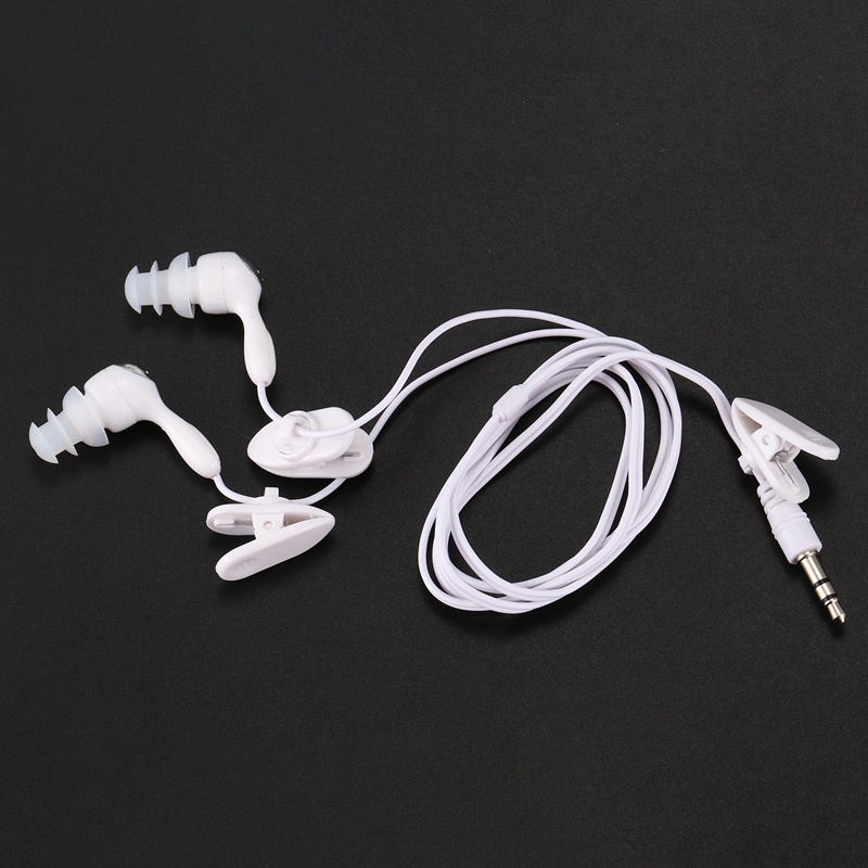 Tai Nghe Nhét Tai Chống Nước Màu Trắng Cho MP3 MP4
