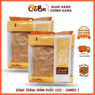 Bánh Tráng Mắm Ruốc Cô Ba 125g [COMBO 2] Món Ăn Nhẹ Ngày Tết Lạ Miệng Dinh Dưỡng Cho Bé Ăn Dặm Tuổi Thơ, Người Bận Rộn