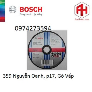 Đá cắt 100x1.2x16mm (sắt) 2608600266