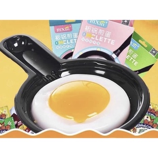 thạch nổ pudding hình trứng ốp la