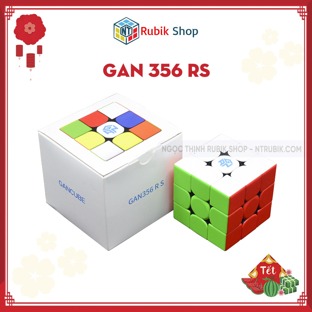 [Giá rẻ vô địch] Rubik 3x3x3 Gan 356 RS phiên bản mới thay thế GAN 356R