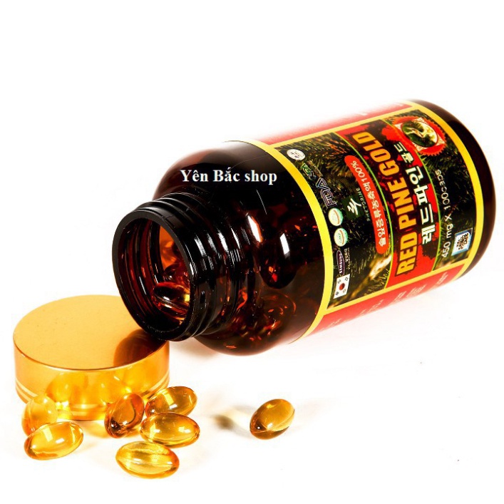 TINH DẦU THÔNG ĐỎ HÀN QUỐC 100 viên