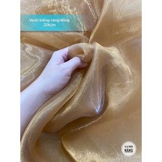 [Bảng màu 1] Voan kiếng màu trơn chất đẹp sale 20k/m