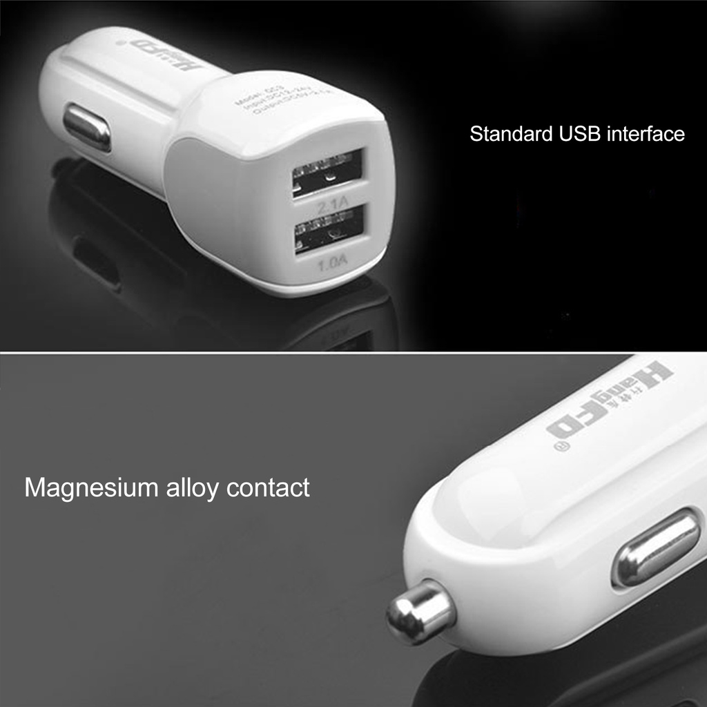 Cốc Sạc Usb Mini 2.1a Tiện Dụng Cho Xe Ô Tô