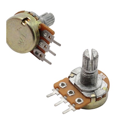 Biến trở đơn/ Triết áp đơn/ Núm/ Nắp triết áp