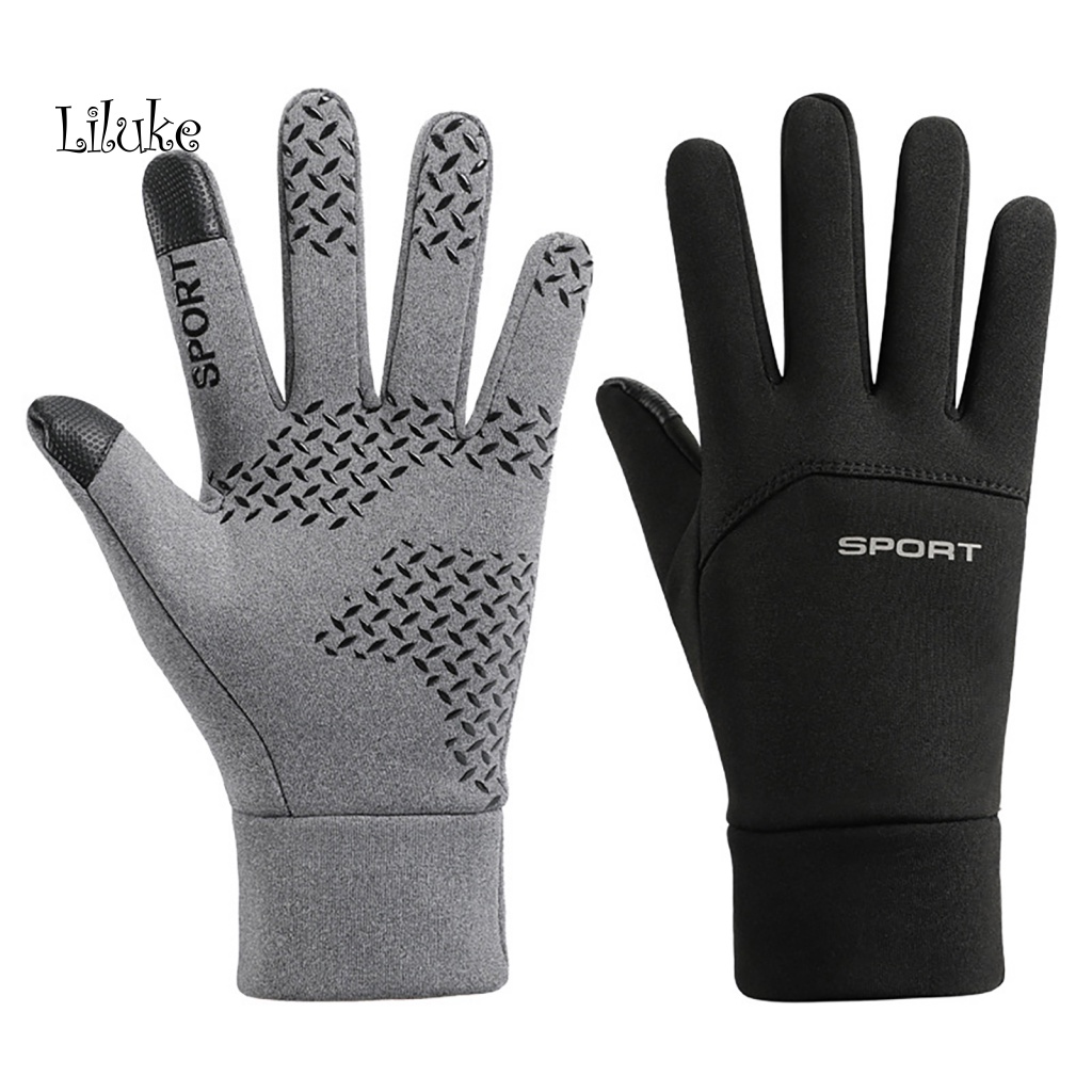 Găng Tay Lái Xe Chống Lạnh Siêu Mềm Mại Cho Nam