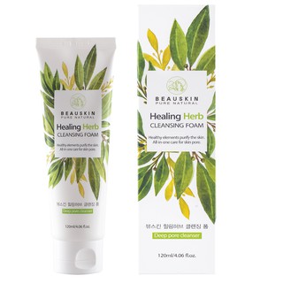 Sữa Rửa Mặt Thảo Dược Beauskin Cleansing Foam Healing Herb 120ml