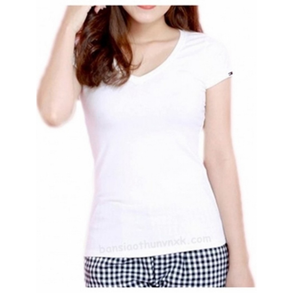 Áo phông cổ tim COTTON 100% CHẤT ĐẸP Dma store