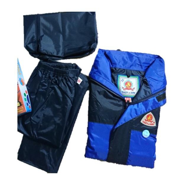 Áo mưa Thủy Sơn Bộ 2 Lớp loại 1 chống lạnh giúp bạn đi mưa an toàn không lo ướt áo, ướt người, không bị lạnh cảm cúm