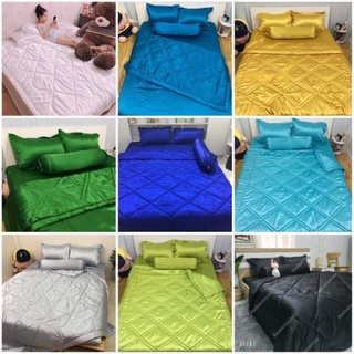 Bộ chăn ga và vỏ gối phi lụa mát mịn Baobaosstore , drap phi lụa m4 m6 m8 dành cho nệm thấp dưới 17cm