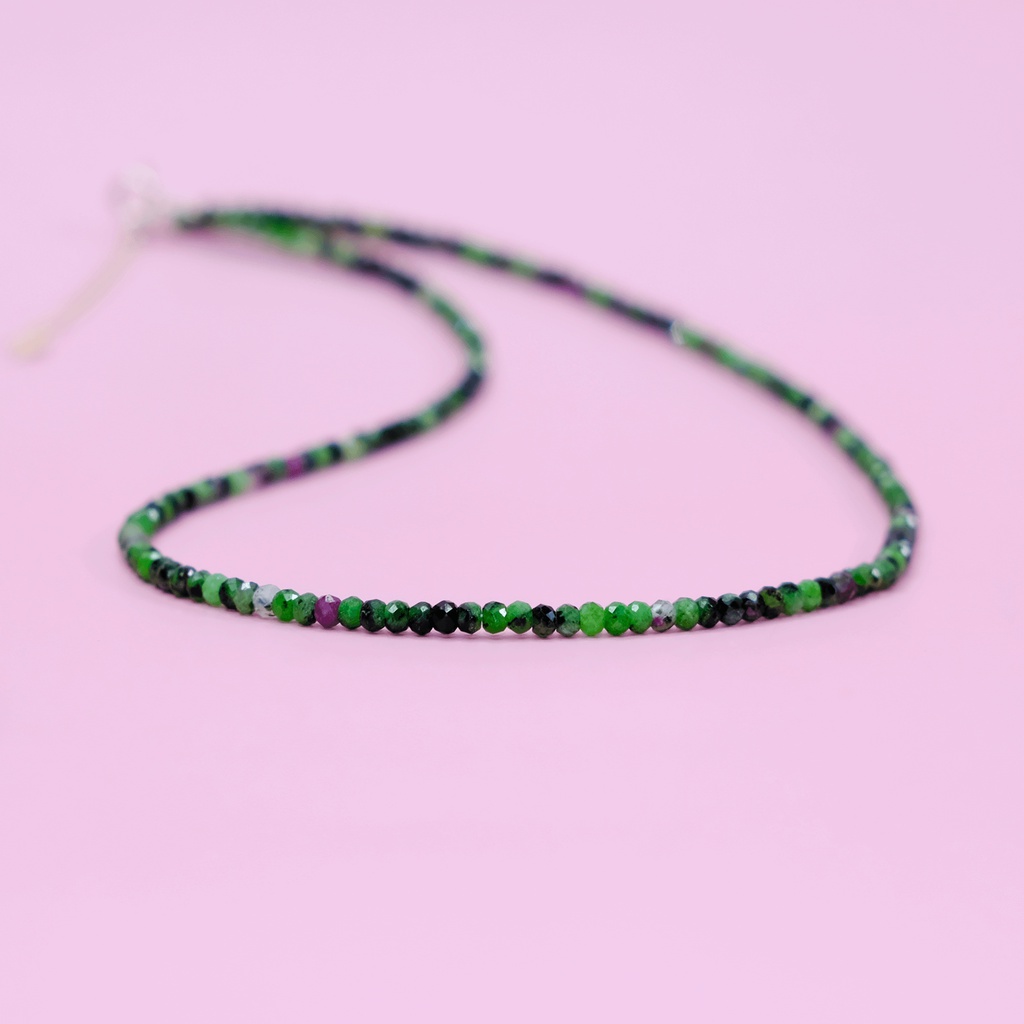 Vòng cổ ruby xanh nam phi UPCARA