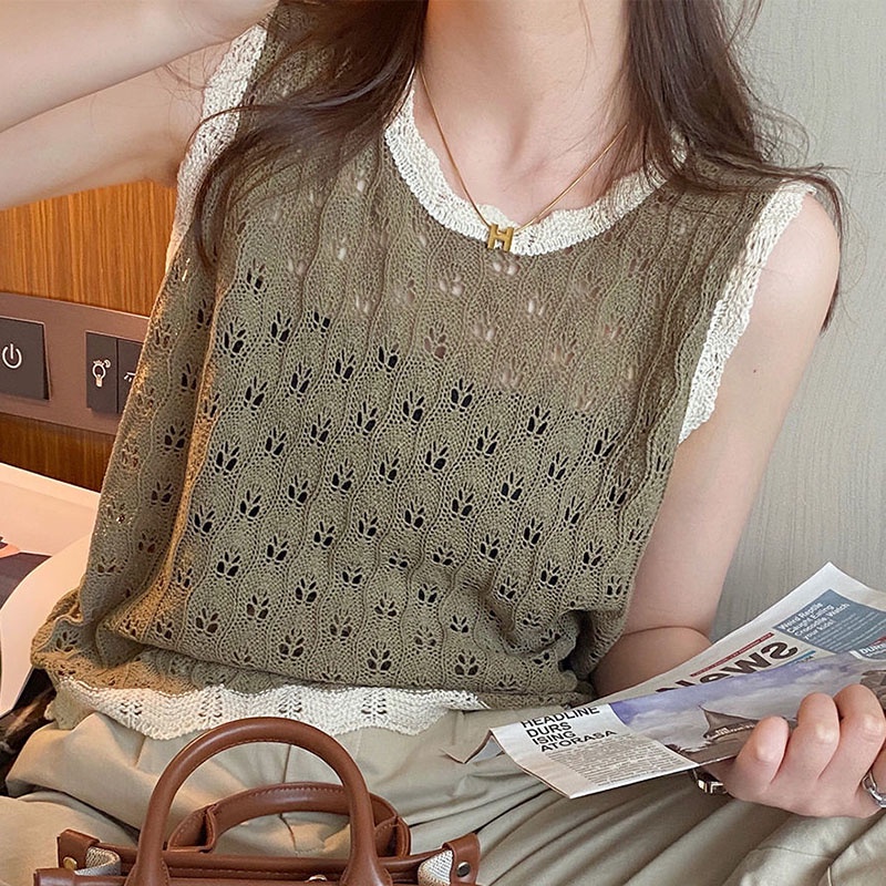 Áo kiểu IELGY chống nắng ngắn lưng phong cách ngọt ngào dành cho nữ