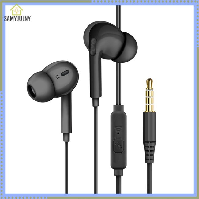Tai Nghe Nhét Tai Âm Thanh Siêu Trầm Jack 3.5mm Có Micro Chuyên Dụng Chơi Game