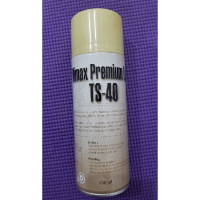 Chai xịt vệ sinh sên, bôi trơn, chống rỉ đa năng TS-40 450ml
