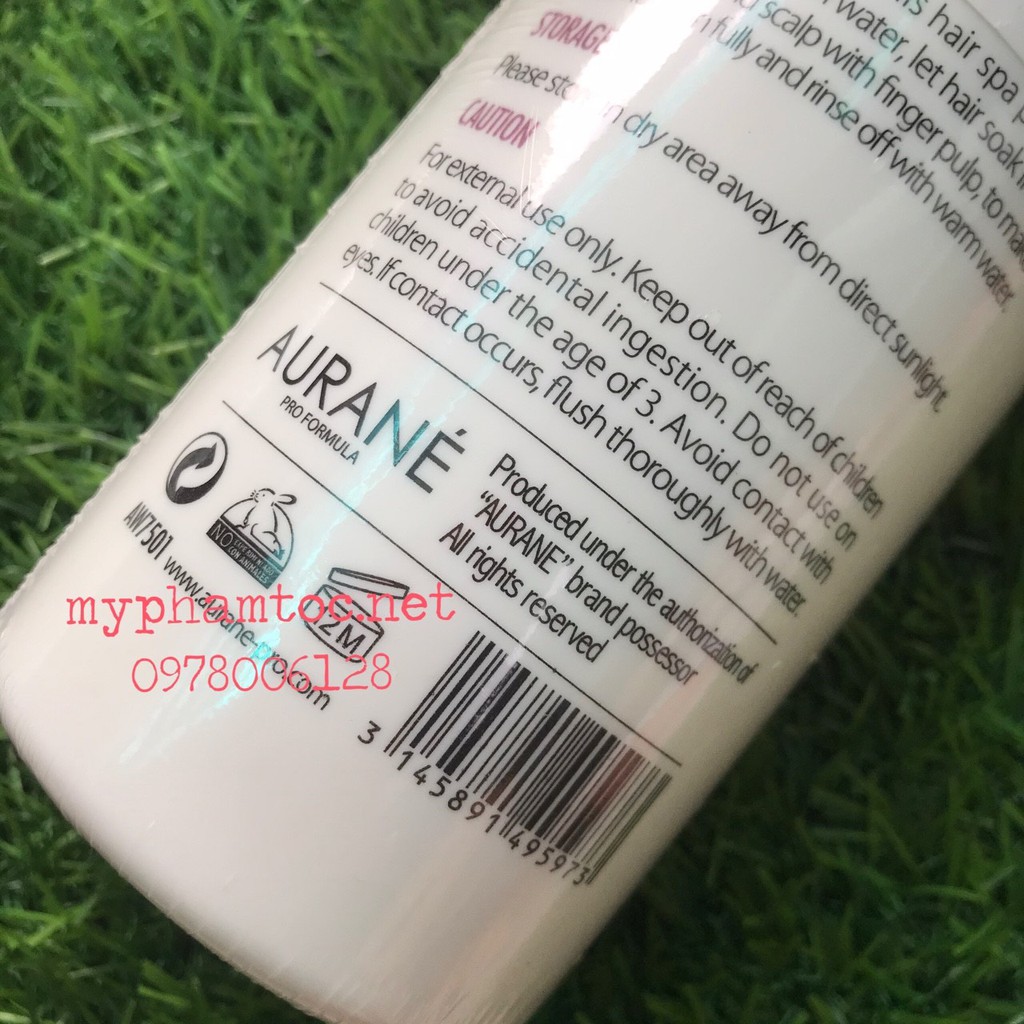 #aurane_chính_hãng_100% Dầu ngâm tóc Aurane Live Reparing Hair Spa phục hồi làm mượt tóc 750ml