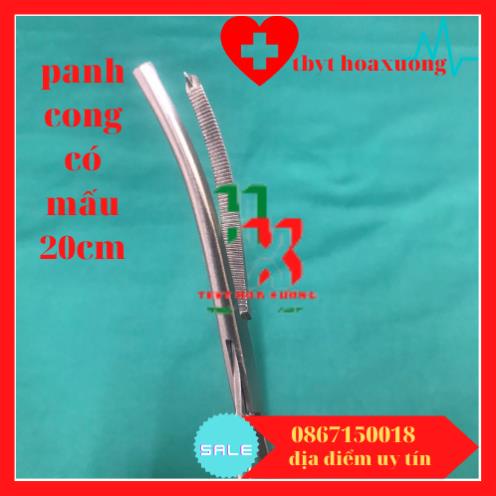 [Hàng Cao Cấp] Panh Cong Có Mấu 20cm Hàng Parkistan-Pen Y Tế