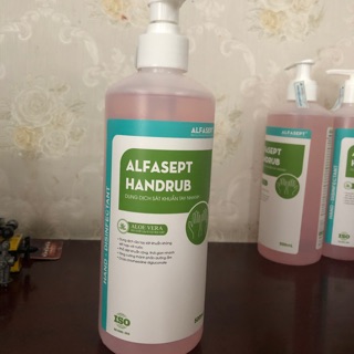 Nước rửa tay khô sát khuẩn Alfasept Handrub 500ml