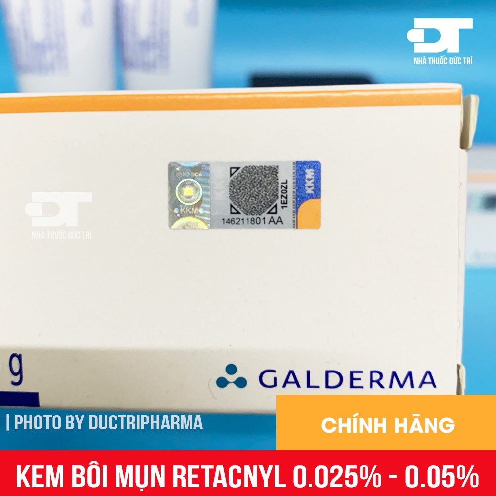 Kem Dưỡng giảm mụn Retacnyl 0.025 0.05