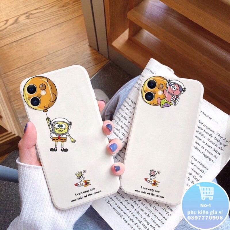 Ốp Iphone 11 12 Pro 12pro Max 12mini 7Plus 8plus X Xs Max Cute Giải cứu trái đất in 3D 4 góc silicon bảo vệ camera