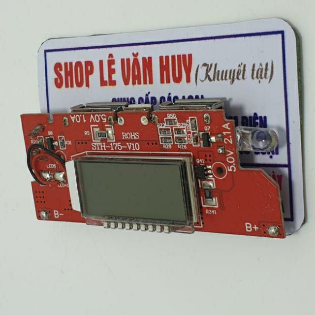 Mạch sạc dự phòng LCD 2A - 1.A