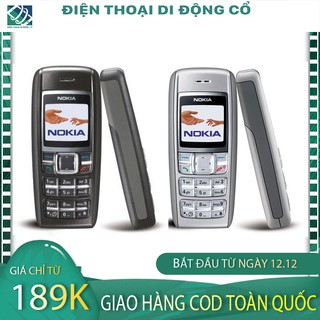 [GIẢM GIÁ SÔC] Điện thoại cổ Nokia 1600 máy đẹp zin 100% Full phụ kiện - BH 12 tháng 1 đổi 1 trong tháng đầu tiên.
