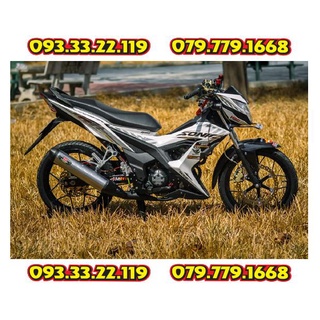 Tem rời honda sonic 150r dán xe trắng - tem chuẩn