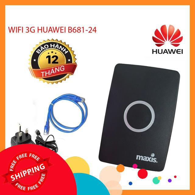 (Xe) Bộ phát Wifi 3G Huawei B681-24 ..