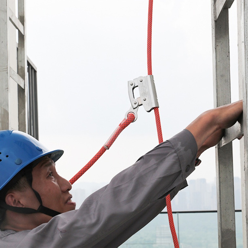 Móc Khóa Dây Thừng Bảo Vệ An Toàn Tự Khóa Bằng Hợp Kim Thép Chịu Được Sức Nặng