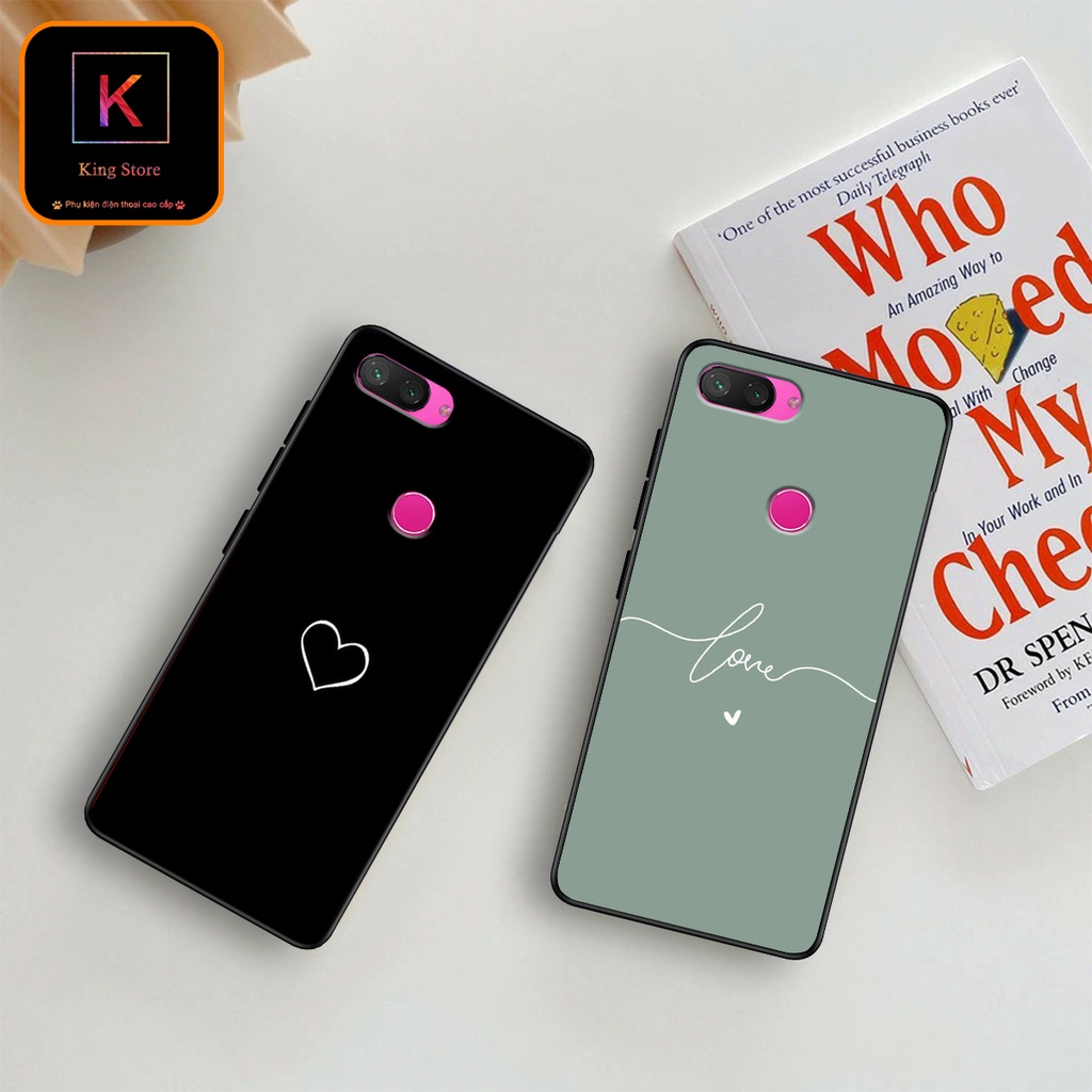 Ốp lưng Xiaomi Mi 8 - Mi 8 Lite - Mi 8 SE - Mi 9 - Mi 9 SE - Ốp in hình Trái tim siêu dễ thương