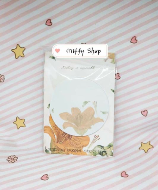 Giấy ghi chú Sticker Note sư tử đồng giá 10k  VPP26