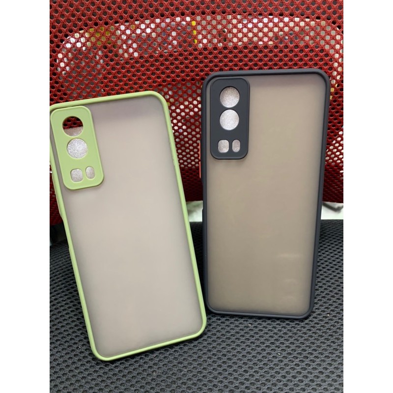 Ốp lưng vivo Y72 viền dẻo màu lưng nhám có viền bảo vệ tốt camera