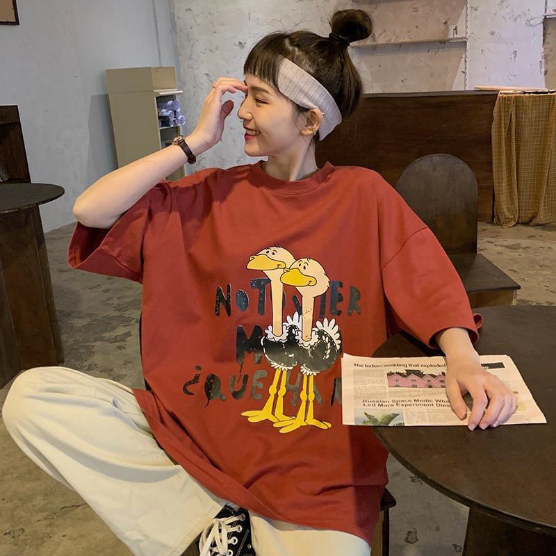 Áo thun tay lỡ Unisex Đà Điểu